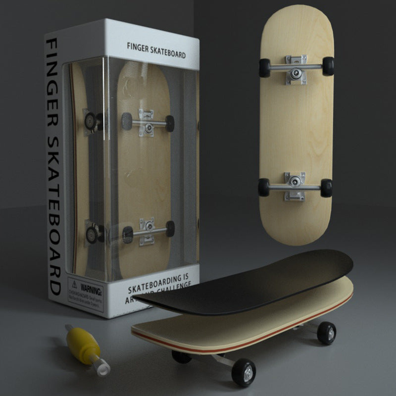 Five-layer maple fingertip skateboard