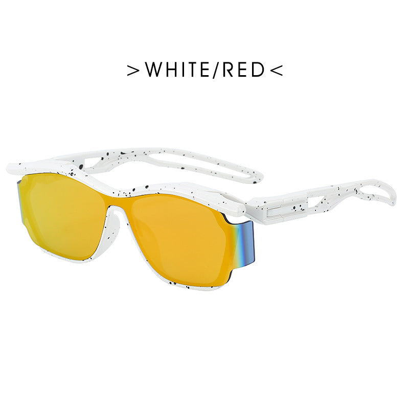 Lunettes de soleil de nouveau style pour hommes et femmes, petites lunettes de soleil de sport de plein air haut de gamme qui mettent en forme le visage 