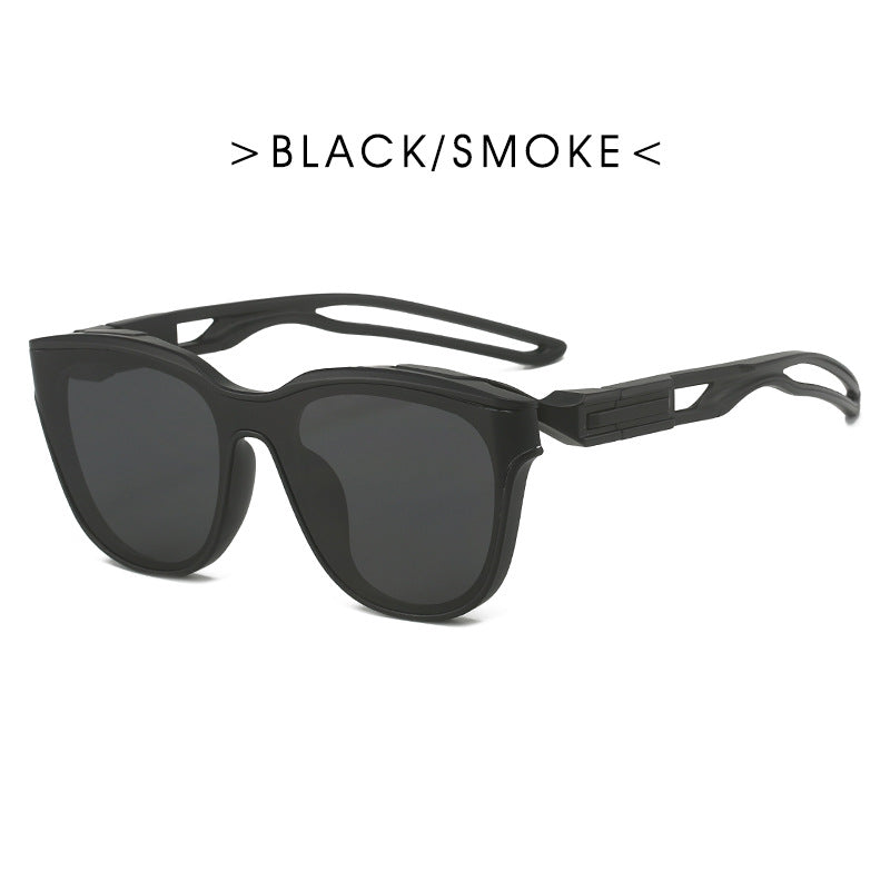 Unisex high-end face-shaping sunglasses