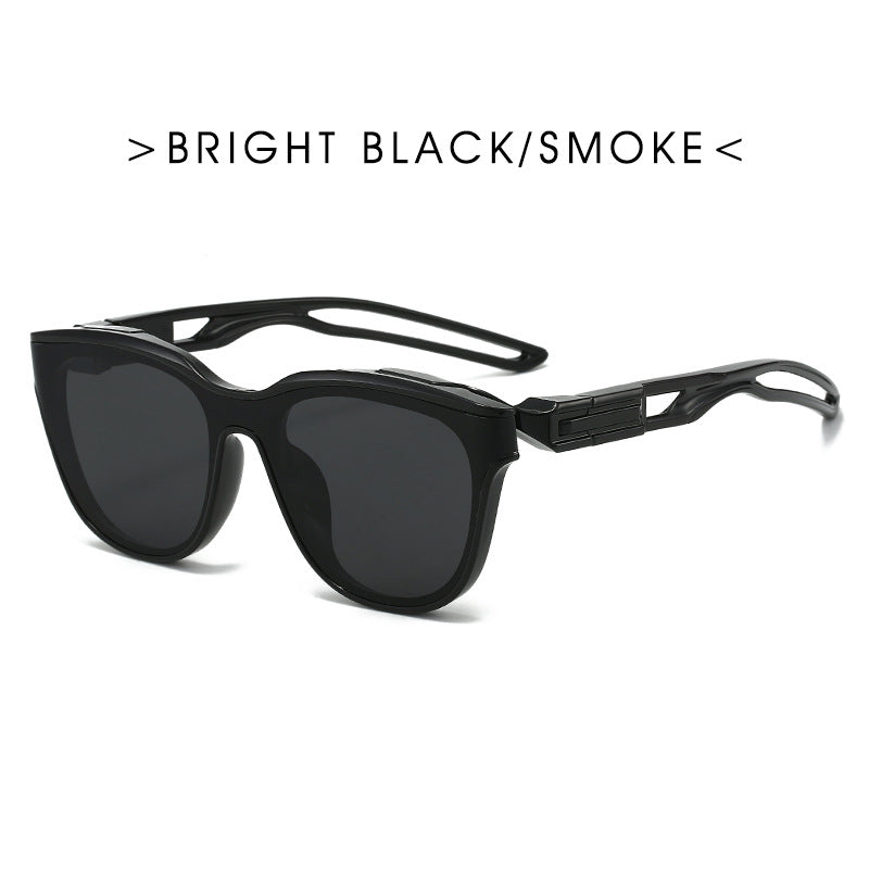 Unisex high-end face-shaping sunglasses